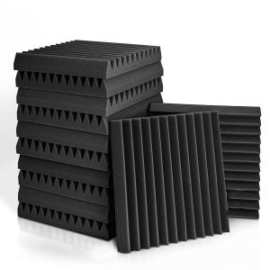 โฟมอะคูสติก 10 แพ็ค 30x30x5cm ที่กันเสียงออก แผ่นซับเสียง โฟมซับเสียง ผนังซับเสียง สำหรับใช้ในสตูดิโอบันทึกเสียงและสตูดิโอ