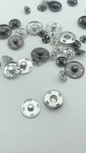 180PCS Sew on Snaps Button Metal Snaps Fastener Press Studs Snap Fastener for Bag Clothes DIY Craft 8mm/10mm/12mm/15mm