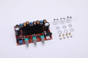 (Dikirim Dari Jakarta) XH-M139 Digital Power Amplifier Power Class D TPA3116 D2 2x50W+100W 2.1 Channel Ampli Power Subwoofer Super Bass Stereo Audio Digital Kekuatan Tinggi Modul Penguat DC 12V-24V