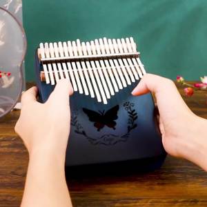 21音拇指琴17音卡林巴琴初学者女生手指钢琴孩子生日礼物网红乐器21 note thumb piano 17 note kalimba piano beginner girls finger piano childs birthday gift internet famous instrument