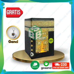 CELENGAN MINIATUR KABAH KABAH KAQBAH Mekkah Mini Kecil Murah Viral Premium | Souvenir Haji Umroh | Hadiah Ulang Tahun Pernikahan Murah Kotak | Penyimpanan Uang Duit | Tabungan Mekah | Celengan Target Masa Depan