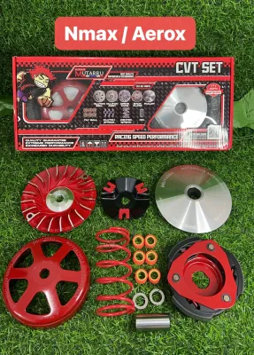 Mutarru CVT Set For Mio/Fino/Click125/150/Mio i 125 M3/PCX150/Nmax/Aerox/Beat Fi/Beat Carb./PCX160