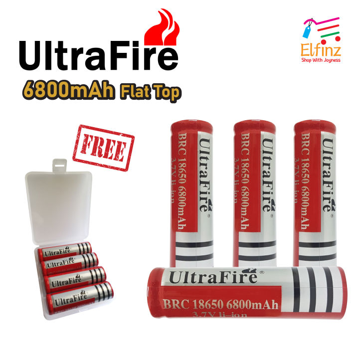 18650 3.7V 6800mAh UltraFire Flat Top Rechargeable Li-ion Vape Lithium Battery 6800Mah High Capacity Battery 3.7V Rated Voltage Battery - Lazada | Lazada 18650 3.7V 6800mAh UltraFire Flat Top Rechargeable Li-ion Vape Lithium Battery 6800Mah High Capacity Battery 3.7V Rated Voltage Battery - Lazada | Lazada