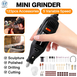 Moketa 2026 NEW Mini Grinding Tool electric drill set 123 Pcs mini Rotary Grinder multi tool