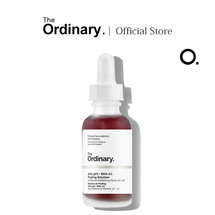 The Ordinary Serum AHA 30% + BHA 2% Essence Exfoliate Acne Marks Remove ...