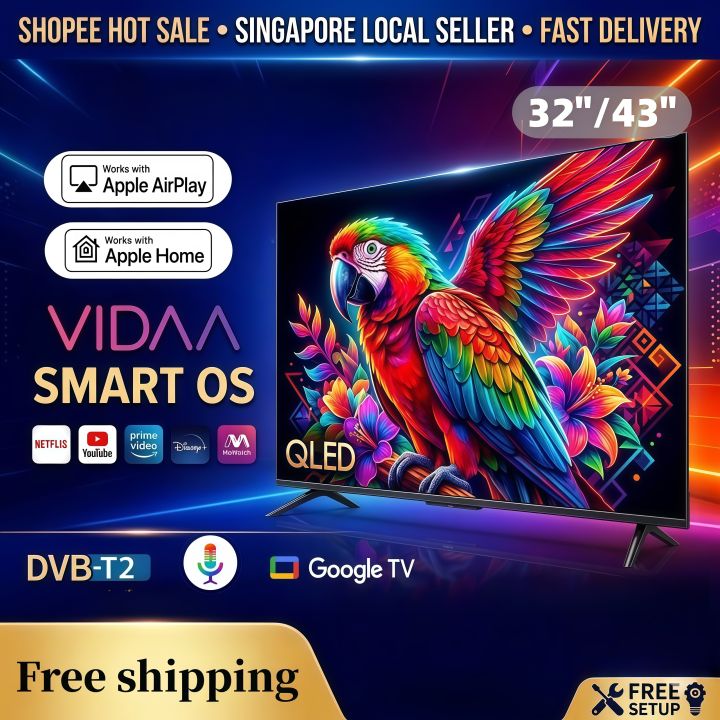 %5BFree%20Setup%5D%20QLED%20Smart%20TV%2032%2043%20inch%20Google%20TV%20Apple%20AirPlay%20Digital%20TV%20Netflix%20YouTube%20Dual%20WiFi%20Google%20Play%20-%20Image%202