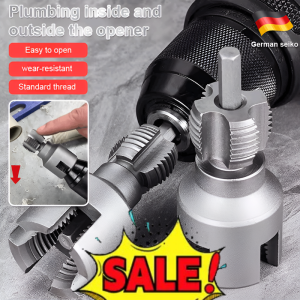 New Upgraded Internal And External Thread Integrated Thread Opener Water Pipe Electric Drill With 46 Points Water Pipe Universal Precision Thread Opener Drill Tool/integrated Precision Threading Drill Tool