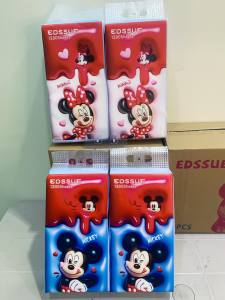 Edssue Soft Clean Air Cushion Paper Tissue 1280 Sheets 4 Ply 1 Box/4 Pack Free 1 Pcs Hooked Virgin Wood Pulp High Quality Napkins Exquisite and Lovely Patterns Hanging Design Convenient and Practical for Dining Room Living Room Toilet Kitchen Office