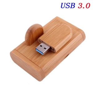 JASTER Red Wood USB 3.0 Flash Drives 128GB Free Custom Logo Memory Stick 64GB Wooden Box Pendrive 32GB Photography Gift USB Stick 16GB Laser Engraving U Disk 8GB Beautiful External Storage 4GB Portable Storage Devices Carbonized Bamboo
