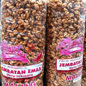 Kue Pluntir Coklat 1kg Manis Crispy Camilan Pluntir Coklat Kombinasi Pluntir Polos Manis Renyah