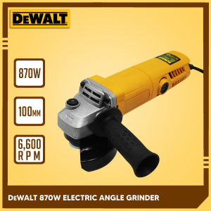 DeWALT 870W High-Quality Corded Electric Angle Grinder 100mm for Metal/Concrete