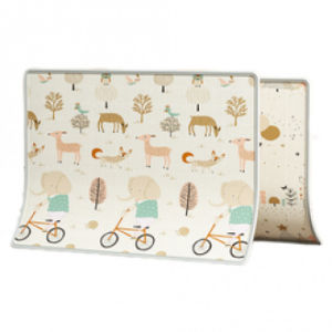 78 "x 70" baby safe play mat floor mat foam playmat non-toxic foldable waterproof crawling mat for toddlers and infants