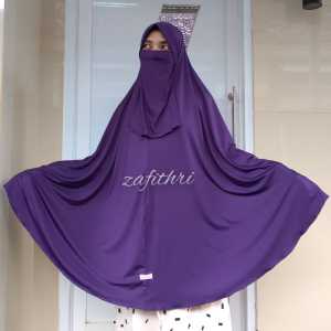 Jilbab Syari Super Jumbo Jersey Ped Zafithri