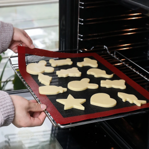 Alas Masak Silicone Non-stick Oven Baking Tray Mat 40x30cm Anti Lengket - Kitchenware