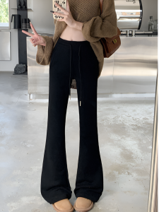 Boot Cut Pant Jeans Suitable for Daily Life Highlight Your Figure Long Pants Mopping Suitable for Fitness Exercises