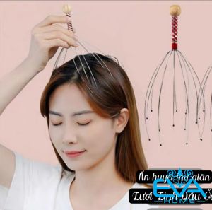 Dụng Cụ Massage Cổ Neck Cầm Tay Đa Năng Giúp Giảm Đau Nhức Vùng Cổ Vai Gáy