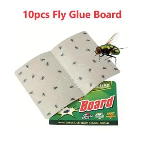 Philippines no.1 High Quality 10pcs Sticky Glue Paper Fly Flies Trap Catcher Bugs Insects Catcher Board