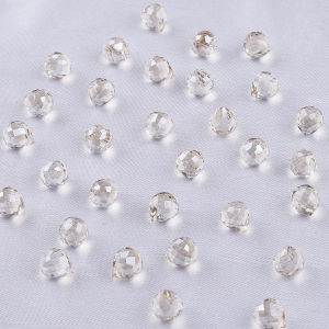 10pcs 9x8mm Glass Crystal Beads for DIY Earrings Bracelet Choker Necklace Jewellery Making