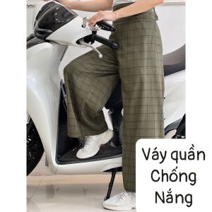 [XẢ KHO RẺ] VÁY CHỐNG NẮNG QUẦN JEAN Váy chống nắng chất liệu Jean dày dặnfreesize thoáng mátnút và miếng dán tích hợp chác chắn tôn dáng đẹp - Shop Kim Yến 5