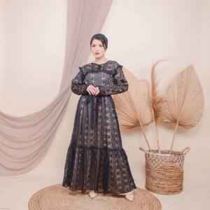 Shabby Brocade Maxy / Shabby Lace / Gamis Brukat / Gamis Cantik / Gamis Murah