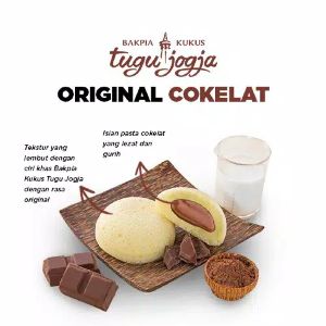 bak pia kukus Tugu Jogja - Rasa Keju - Original Coklat - Rasa Klepon Baru - Isi 10 Pcs - Fragile Packing