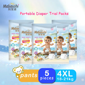 Mabaoshi Large Pants Diapers Ultra Thin & Breathable Baby Diapers