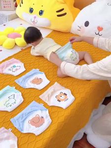 Baby Girls Toilet Training Pants Summer Mens Kids Urine-Proof Underwear Baby Ring Diaper Pants Ring Baby Diapers Handy Gadget