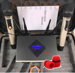 NEWEST UHF Wireless UR56D Digital Dedicated Professinoal Outdoor Microphone With Foma & Stopper