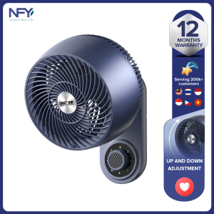 Household small wall-mounted air circulation fan wall-mounted wall-mounted non-perforated wall fan in toilet kitchen