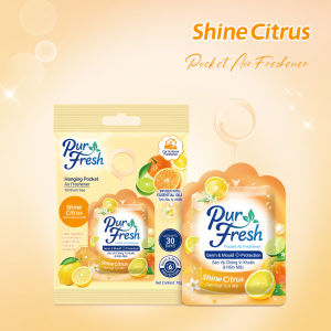 Purfresh Power Pocket Air Freshener | Hanging Long-Lasting Bathroom Freshener | Toilet Deodorizer Germ&Mould Protection