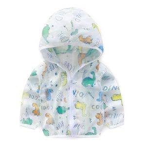 【C030】Stock Clearance Summer Sun Protection Thin Jacket Sweater Baby Children Kids Outerwear Boy Girl UV Protective Clothing 儿童防晒外套