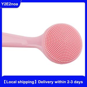 【Local shipping】 Silicone Facial Cleanser Brush Soft Face Massage Washing Brush Blackhead Remover