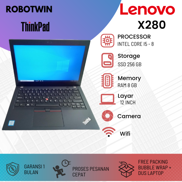 Laptop Lenovo core i5 i7 ram 8gb ssd 256 original bergaransi