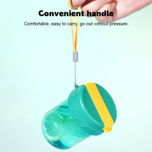 JUNCHUANG 300ml แก้วน้ำสำหรับเด็ก ถ้วยดื่มพลาสติก ถ้วยดื่มแบบพกพา ฟางแบบยืดหยุ่นซีลน้ำหยดเด็กโรงเรียนถ้วยน้ำ