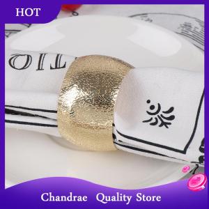 [Chandrae] Napkin Rings Wedding Party Hotel Serviette Buckle Napkin Holder Table Decor