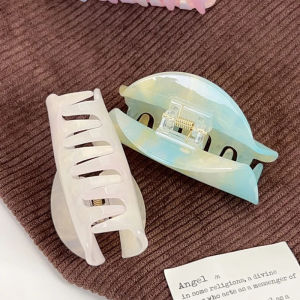 Fashion Large Hair Claw for Women 1pc Tough Colorful Acrylic Hairpin Clamps Clip Hair Accessories Gift for Her