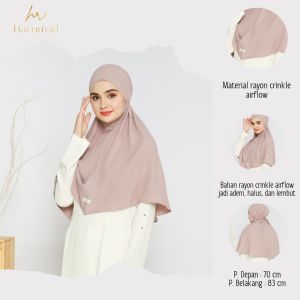 Jilbab Instan Alea Hijab Bergo Tali Polos