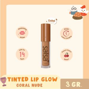 SALSA Lip Glow Serum 3gr - Serum Bibir Original BPOM