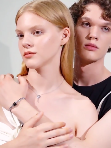 2pcs trái tim thép không gỉ mặt treo hình chìa khóa vòng cổ khóa Vòng Tay Hạt Charm Độc Đáo Bangle vài món quà Ngày Valentine