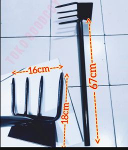 Garukan cangkul 2in1