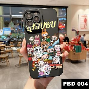 CASE SAMSUNG A01 M01 A01 CORE A02 A02S M02 A03 A03S A03 CORE A04 A04E A04S A05 A05S A10 A10S A11 M11 A12 M12 A13 4G A13 5G A14 A15 A20 A30 A20S FULL BLACK MOTIF LABUBU - BDC