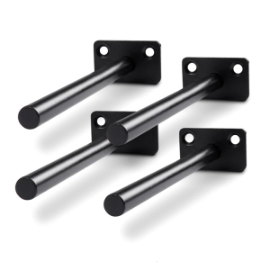 Invisible Floating Shelf Brackets Heavy Type Iron Double T Wall Mounted Support for Home Organization