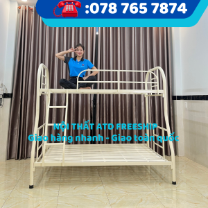 GIƯỜNG TẦNG SẮT GIÁ RẺ THIẾT KẾ ĐƠN GIẢN - CHẮC CHẮN - BỀN ĐẸP
