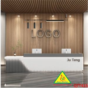QUẦY LỄ TÂN QUẦY TIẾP TÂN QUẦY TÍNH TIỀN QUẦY THU NGÂN QTT415- Nội thất lắp ráp Viễn Đông Adv
