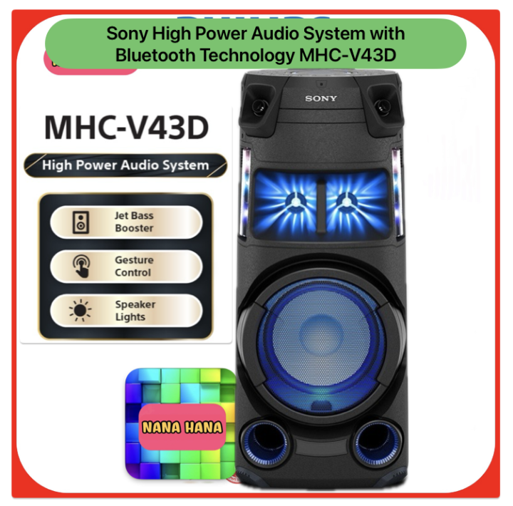 Sony HCDSHAKEX10 High-Power Home Audio System With Bluetooth Price In BD