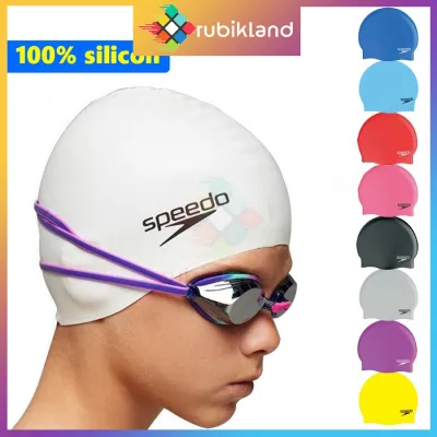 [Speed] Nón Bơi Speed Mũ Bơi Người Lớn Và Che Gáy Cho Bé Chống Nước Nón Bơi Silicon Nam Nữ Dụng Cụ Bơi Swiming Cap