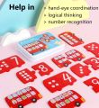 [SG SELLER-READY STOCK] MyKid Palace Bus Math Toys Educational Games Best Gift. 