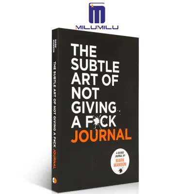The Subtle Art of Not Giving a F*ck Journal Paperback by Mark Manson Original English Books