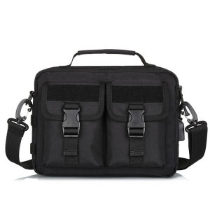 USB Charging Shoulder Bag Mens Tactical Sling Backpack Briefcase Outdoor Military Crossbody Messenger Bag Tablet Handbag