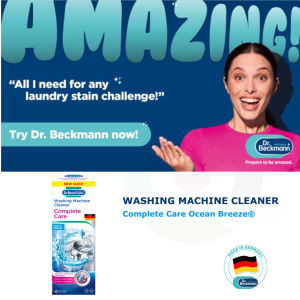Dr Beckmann Washing Machine Cleaner| Complete Care| Ocean Breeze